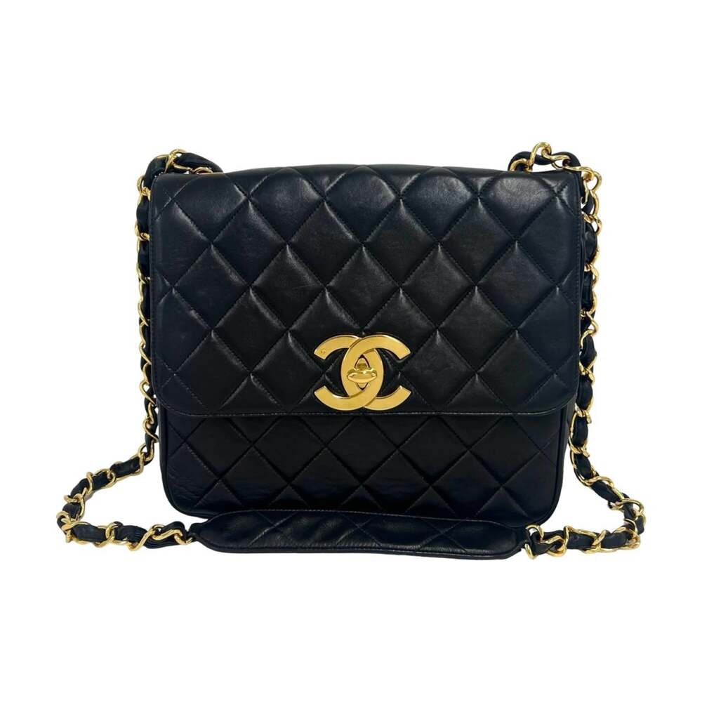 Chanel Vintage Square Cc Flap Bag #336054C37B